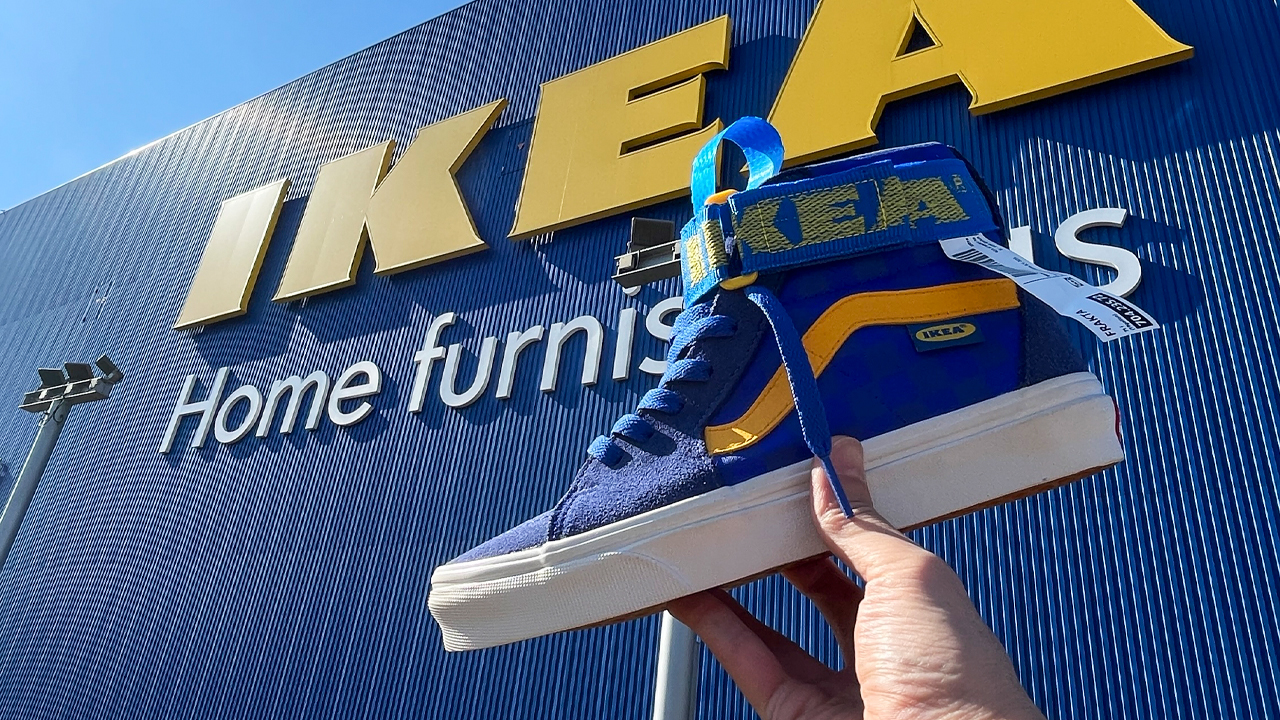 VANS SK8-HI IKEA CUSTOM "HÖGA SK8SKOR"
