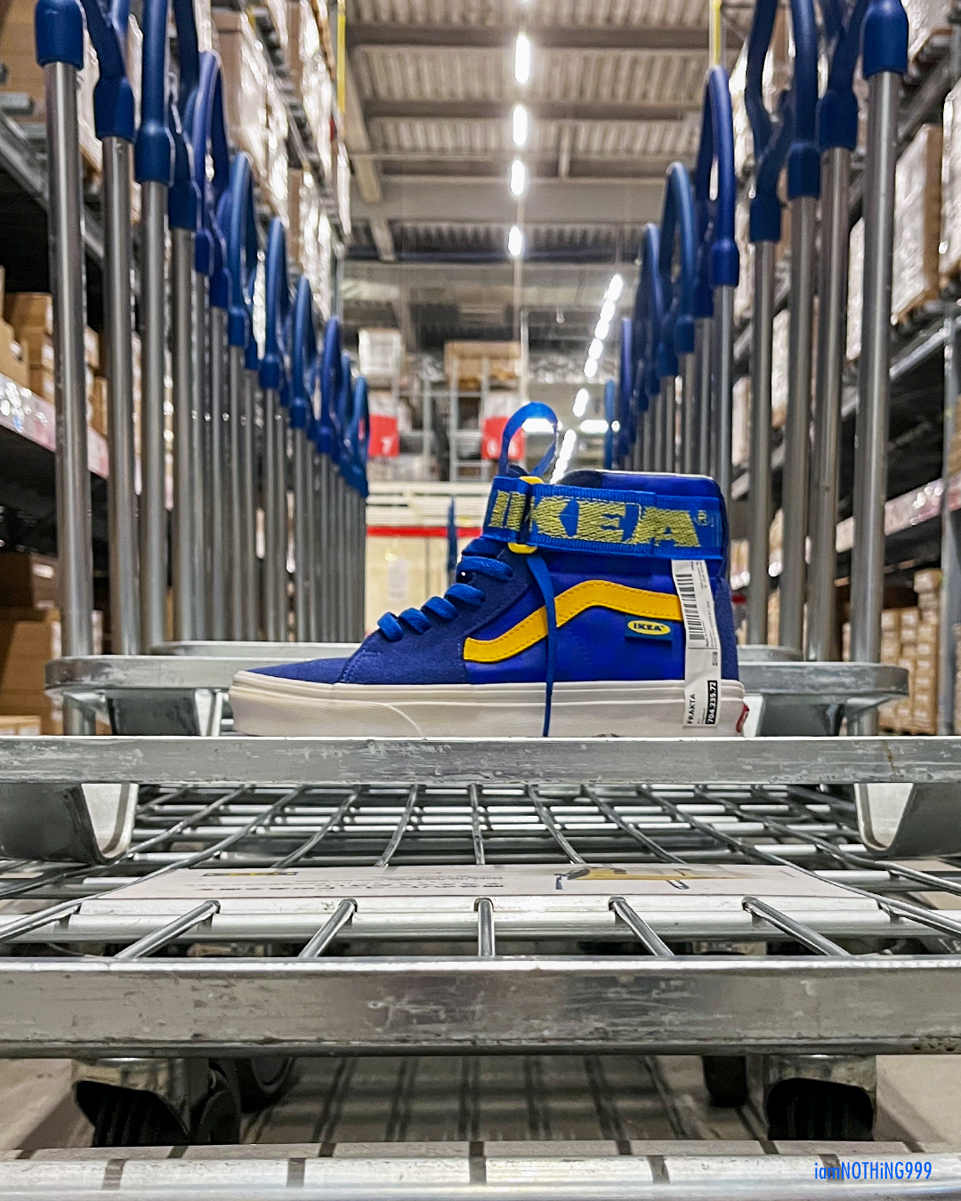 VANS SK8-HI IKEA CUSTOM "HÖGA SK8SKOR"